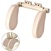 Cozywind Reposacabezas Coche Ajustable Almohada del Cuello del Coche para Niño Adulto (Beige)